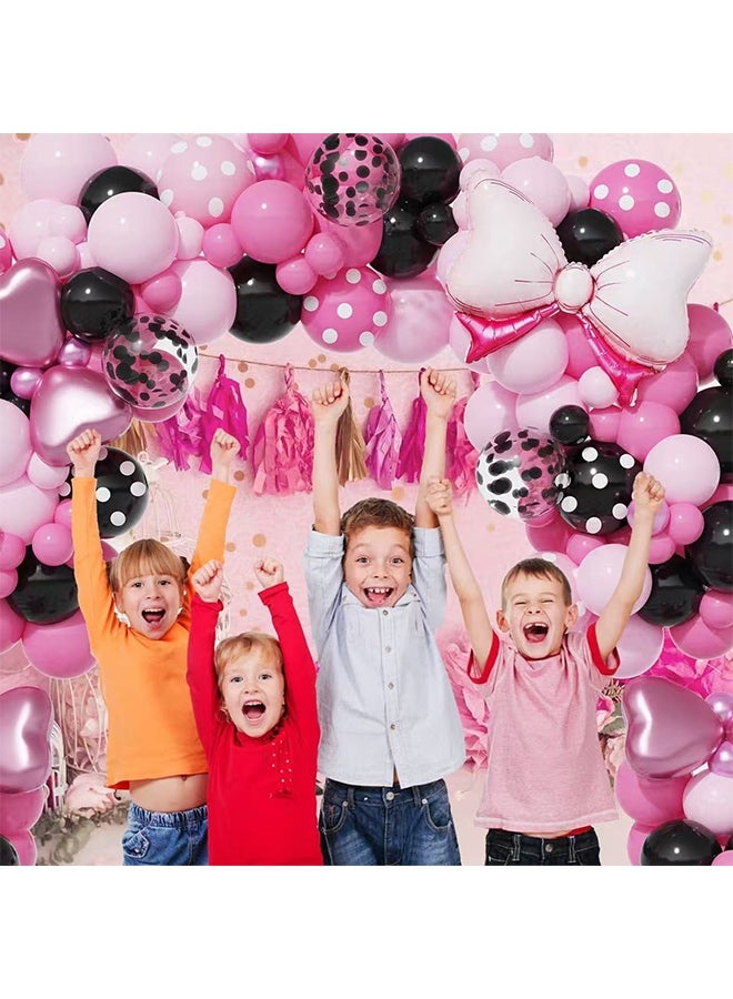 Birthday Party Balloon Set for Girls - Mickey Mouse Theme - Image 4